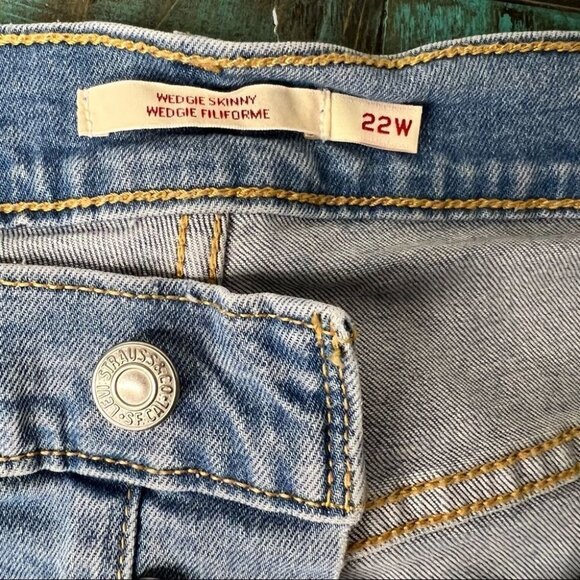 Levi’s Wedgie Skinny Jeans  Size 22 - Picture 9 of 15